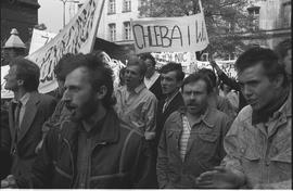 Demonstracja 1 maja 1988 we Wrocławiu