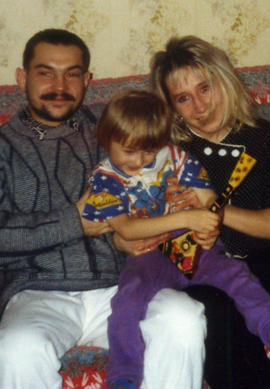 Zdjęcia: Leszek z żoną i synem