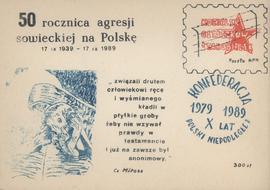 50 rocznica agresji sowieckiej na Polskę