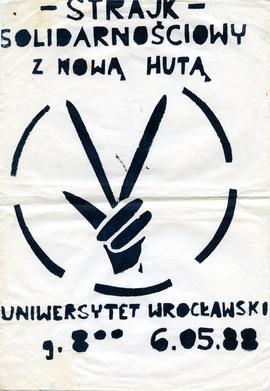 Strajk solidarnościowy z Nową Hutą