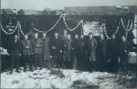 Pracownicy Pafawagu podczas obozu spawalniczego