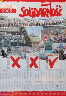 1980-2005: Solidarność XXV: kalendarz