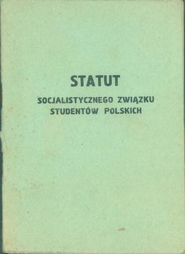 Statut Socjalistycznego Związku Studentów Polskich