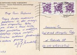 Pocztówka z Kampinoskiego Parku Narodowego
